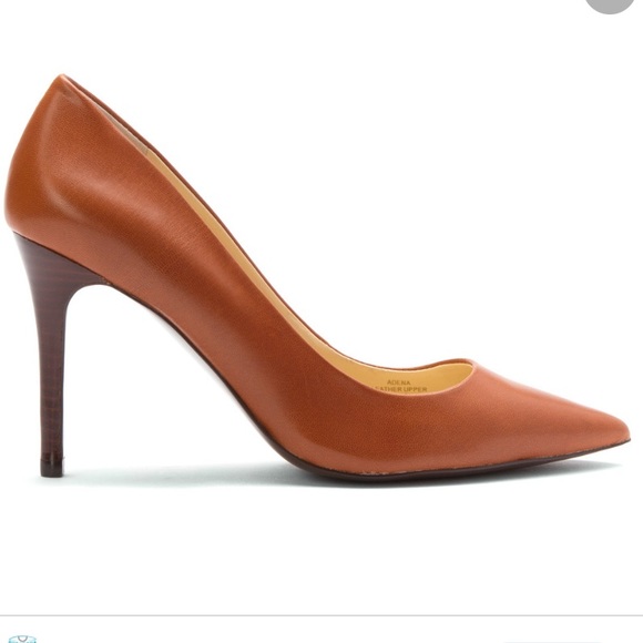 Lauren Ralph Lauren Shoes - Lauren Ralph Lauren | Adena Pointed Toe Caramel Pump Size 8